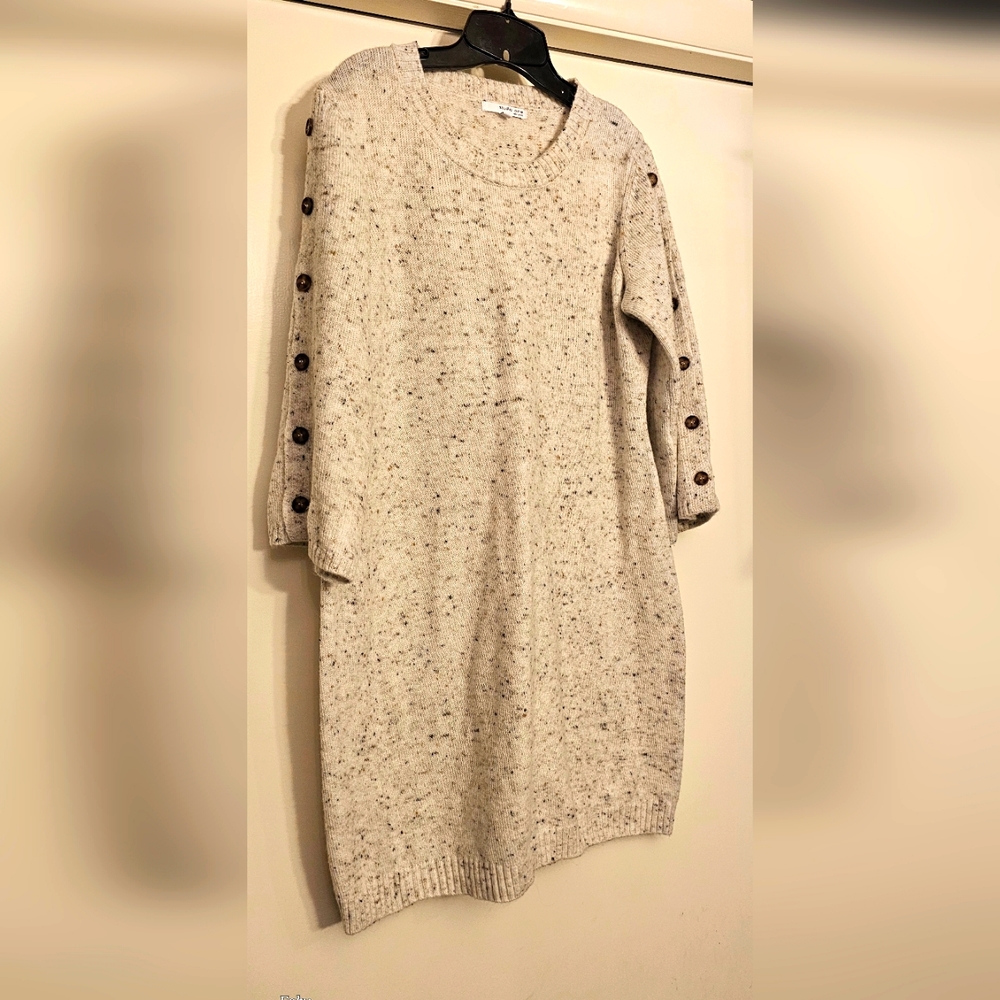 Awesome sweater 3/4 arm length dress